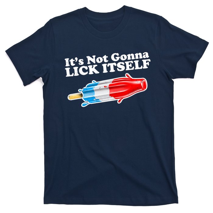 Its Not Gonna Lick Itself Funny Popsicle T-Shirt