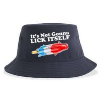 Its Not Gonna Lick Itself Funny Popsicle Sustainable Bucket Hat