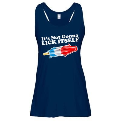 Its Not Gonna Lick Itself Funny Popsicle Ladies Essential Flowy Tank