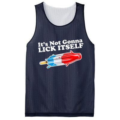 Its Not Gonna Lick Itself Funny Popsicle Mesh Reversible Basketball Jersey Tank