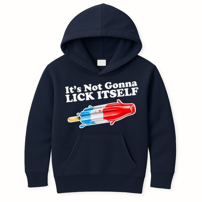 Its Not Gonna Lick Itself Funny Popsicle Kids Hoodie