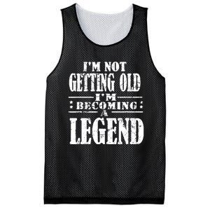 IM Not Getting Old IM Becoming A Legend Mesh Reversible Basketball Jersey Tank