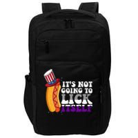 Its Not Gonna Lick Itself Lgbtq Funny Asexual Pride Ally Impact Tech Backpack