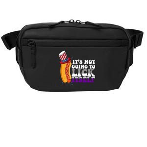 Its Not Gonna Lick Itself Lgbtq Funny Asexual Pride Ally Crossbody Pack