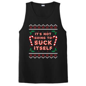 Its Not Going To Suck Itself Candy Cane Funny Christmas Joke Cute Gift PosiCharge Competitor Tank