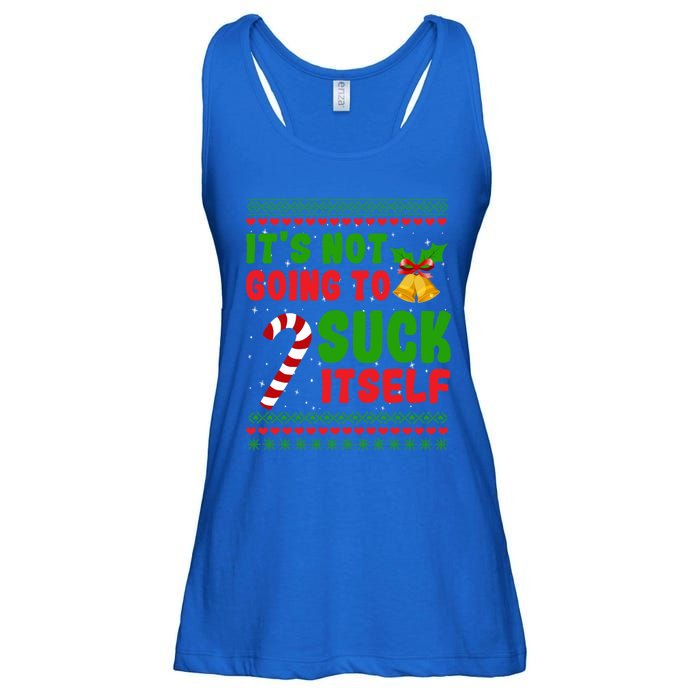 ItS Not Going To Suck Itself Christmas Funny Candy Cane Gift Ladies Essential Flowy Tank