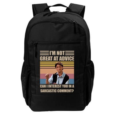 Im Not Great At The Advice Can I Interest You In A Sarcastic Comment Daily Commute Backpack