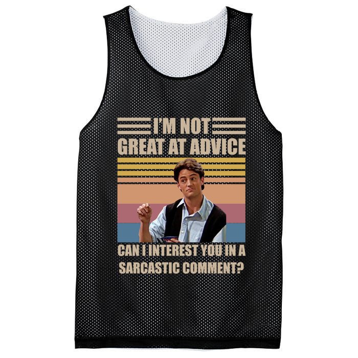 Im Not Great At The Advice Can I Interest You In A Sarcastic Comment Mesh Reversible Basketball Jersey Tank