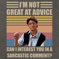 Im Not Great At The Advice Can I Interest You In A Sarcastic Comment Cotton Canvas Backpack