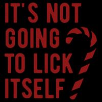 Its Not Going To Lick Itself Funny Christmas 16oz Travel Tumbler