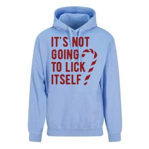 Its Not Going To Lick Itself Funny Christmas Unisex Surf Hoodie