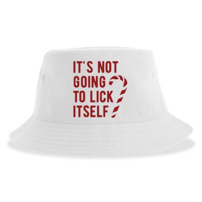 Its Not Going To Lick Itself Funny Christmas Sustainable Bucket Hat