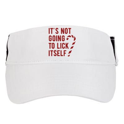 Its Not Going To Lick Itself Funny Christmas Adult Drive Performance Visor