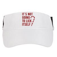 Its Not Going To Lick Itself Funny Christmas Adult Drive Performance Visor
