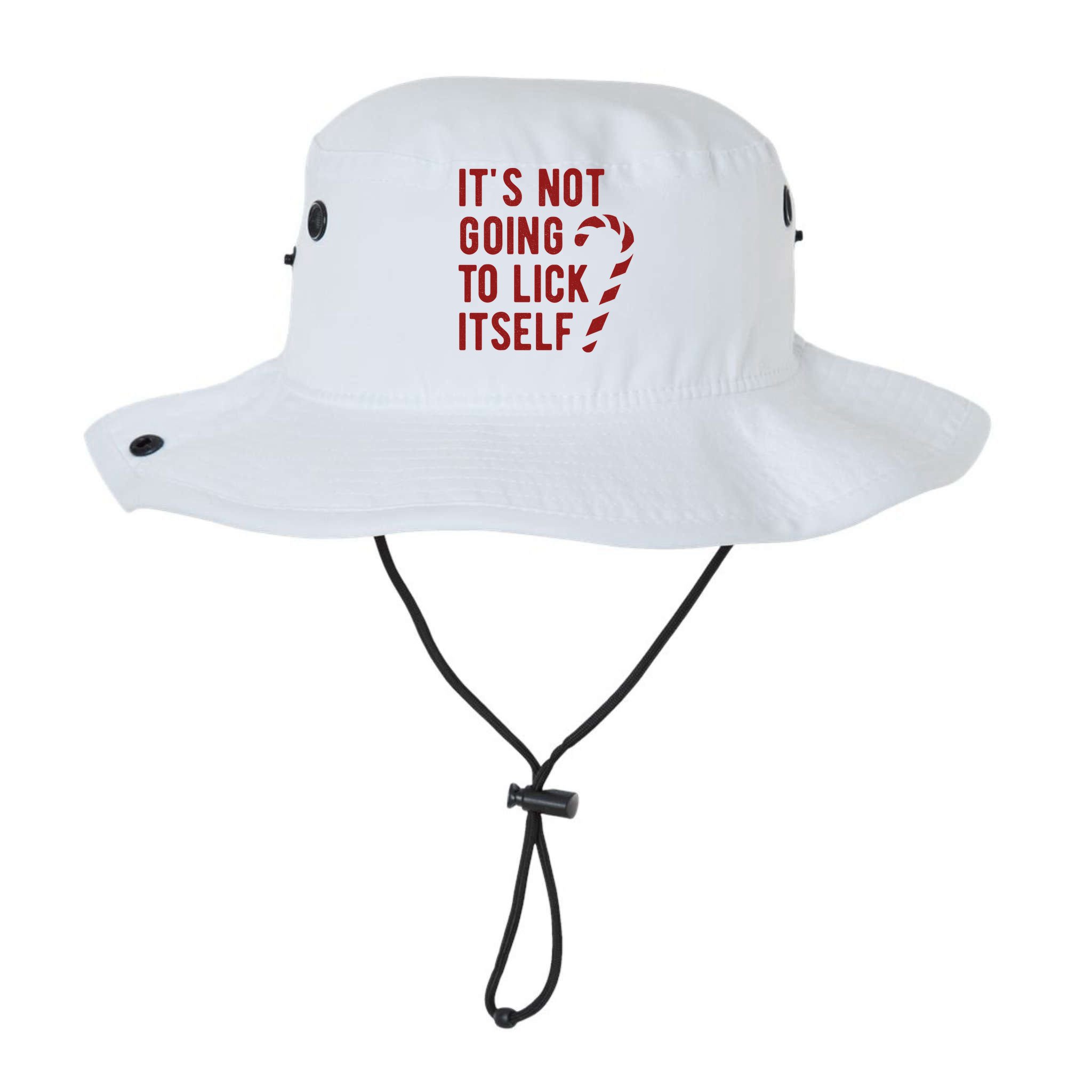Its Not Going To Lick Itself Funny Christmas Bucket Hat