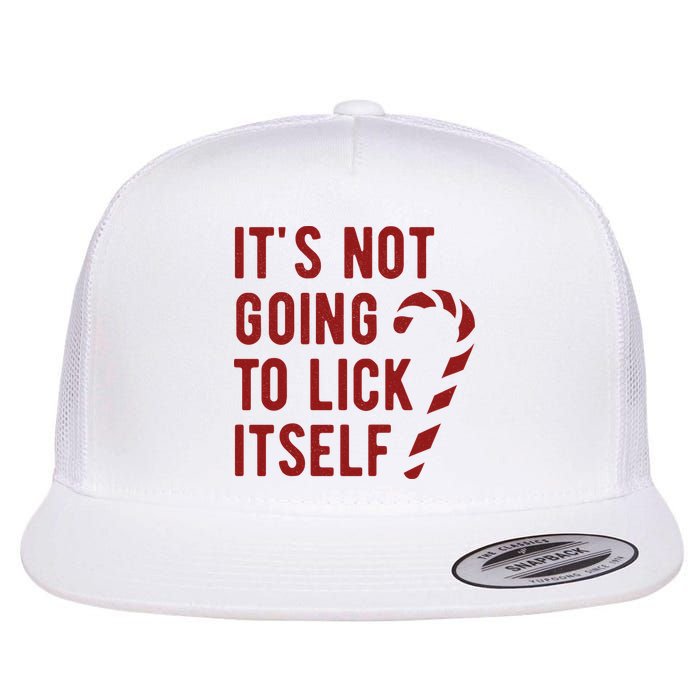 Its Not Going To Lick Itself Funny Christmas Flatbill Hat