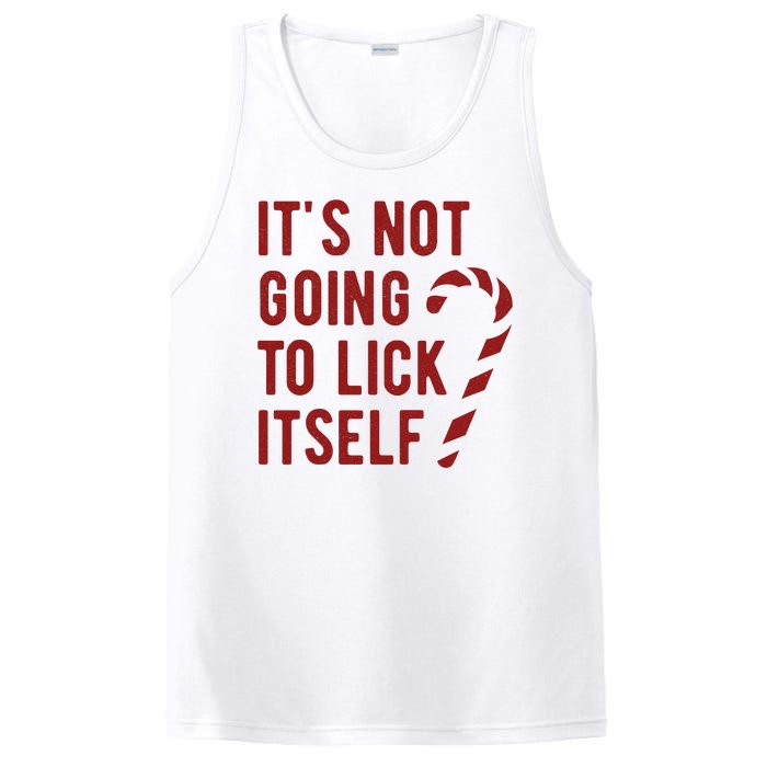 Its Not Going To Lick Itself Funny Christmas PosiCharge Competitor Tank