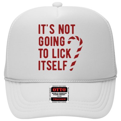 Its Not Going To Lick Itself Funny Christmas Trucker Hat