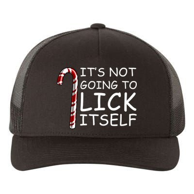 IT'S NOT GOING TO LICK ITSELF Yupoong Adult 5-Panel Trucker Hat