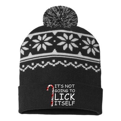 IT'S NOT GOING TO LICK ITSELF USA-Made Snowflake Beanie