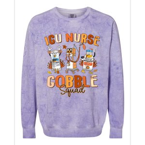 Igu Nurse Gobble Sguad Fall Autumn Women Colorblast Crewneck Sweatshirt