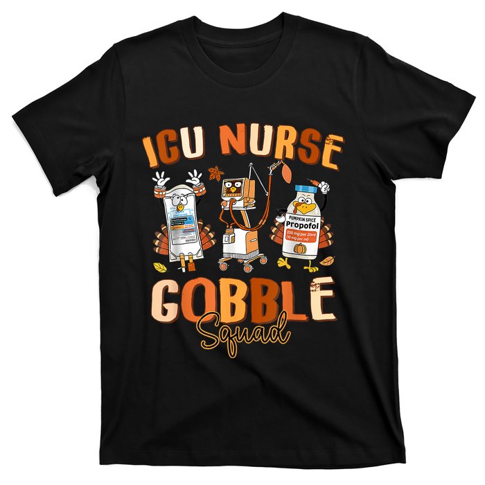 Igu Nurse Gobble Sguad Fall Autumn Women T-Shirt