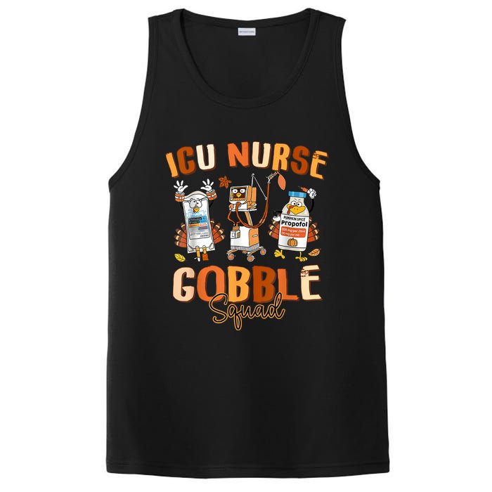 Igu Nurse Gobble Sguad Fall Autumn Women PosiCharge Competitor Tank