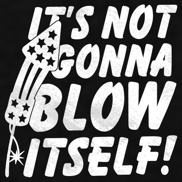 Its Not Gonna Blow Itself Firecracker Ladies PosiCharge Tri-Blend Wicking Tank