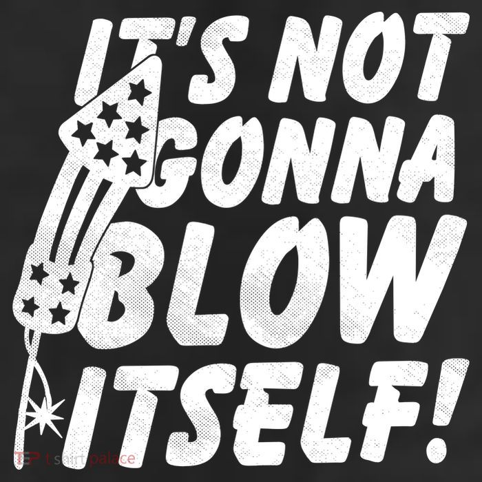 Its Not Gonna Blow Itself Firecracker Adult Drive Performance Visor