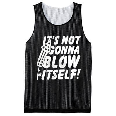 Its Not Gonna Blow Itself Firecracker Mesh Reversible Basketball Jersey Tank