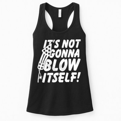 Its Not Gonna Blow Itself Firecracker Womens Tank Top