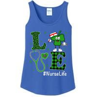 Irish Nurse Gift St Patricks Day Love Nurse Life Irish Cute Gift Ladies Essential Tank