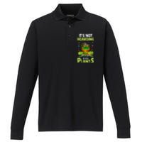 ItS Not Hoarding If Its Plants Performance Long Sleeve Polo