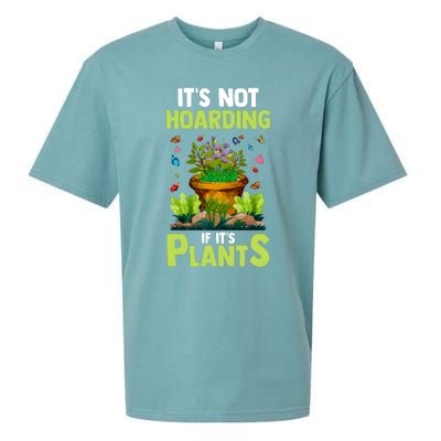 ItS Not Hoarding If Its Plants Sueded Cloud Jersey T-Shirt