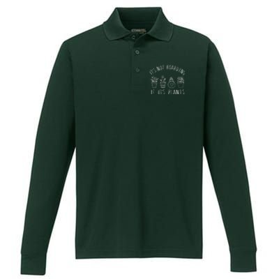 ItS Not Hoarding If Its Plants Performance Long Sleeve Polo