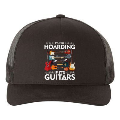 It’s Not Hoarding If It’s Guitars Musicians Yupoong Adult 5-Panel Trucker Hat