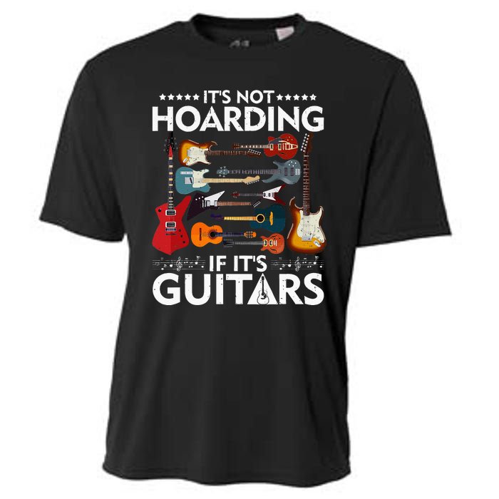 It’s Not Hoarding If It’s Guitars Musicians Cooling Performance Crew T-Shirt