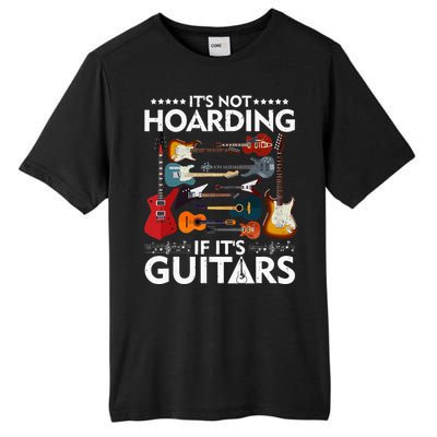 It’s Not Hoarding If It’s Guitars Musicians Tall Fusion ChromaSoft Performance T-Shirt