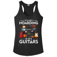 It’s Not Hoarding If It’s Guitars Musicians Ladies PosiCharge Competitor Racerback Tank