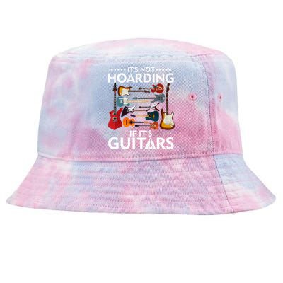 It’s Not Hoarding If It’s Guitars Musicians Tie-Dyed Bucket Hat