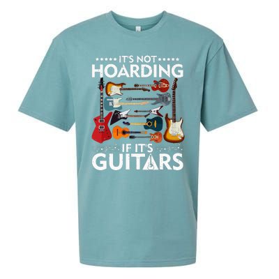 It’s Not Hoarding If It’s Guitars Musicians Sueded Cloud Jersey T-Shirt