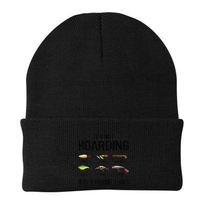ItS Not Hoarding If ItS Fishing Lures Funny Fishing Beanie