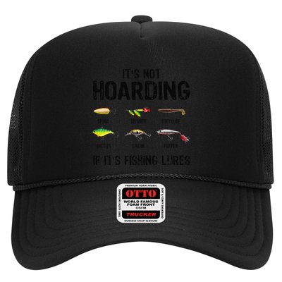 ItS Not Hoarding If ItS Fishing Lures Funny Fishing Trucker Hat