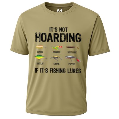 ItS Not Hoarding If ItS Fishing Lures Funny Fishing Performance Shirt
