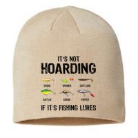 ItS Not Hoarding If ItS Fishing Lures Funny Fishing Sustainable Beanie