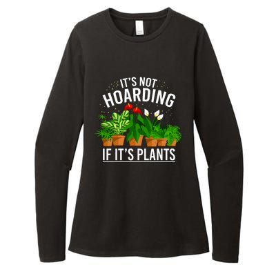 ItS Not Hoarding If Its Plants Womens CVC Long Sleeve Shirt