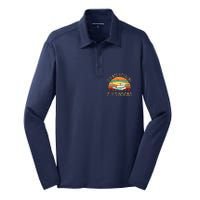 Its Not Hoarding If It's Books Gift For Reading Book Silk Touch Performance Long Sleeve Polo