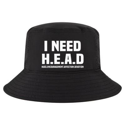 I Need H.E.A.D Hugs. Encouragement. Affection. Devotion Cool Comfort Performance Bucket Hat