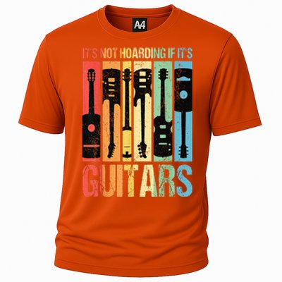 Its Not Hoarding If Its Guitars Guitar Cooling Performance Crew T-Shirt