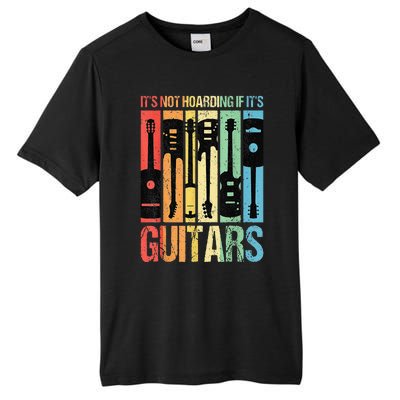 Its Not Hoarding If Its Guitars Guitar Tall Fusion ChromaSoft Performance T-Shirt